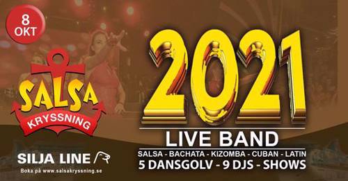 Salsakryssningen 2021, Största dansfesten ute till havs!