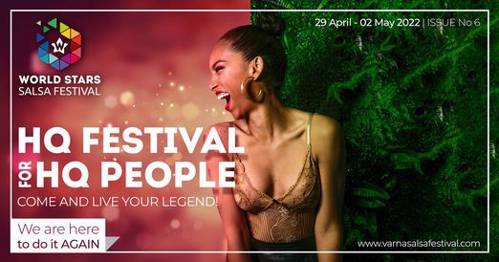 6th World Stars Salsa Festival /29 Apr.-02 May 2022