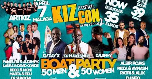 KIZCON Boatparty - Thursday 7th April 2022