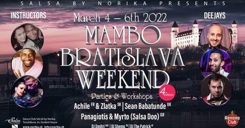 MAMBO BRATISLAVA WEEKEND 2022