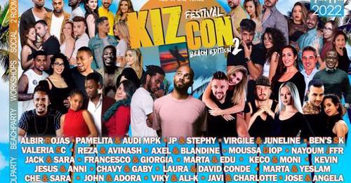 KIZCON 2022 - Beach Edition 2 Kizomba Festival
